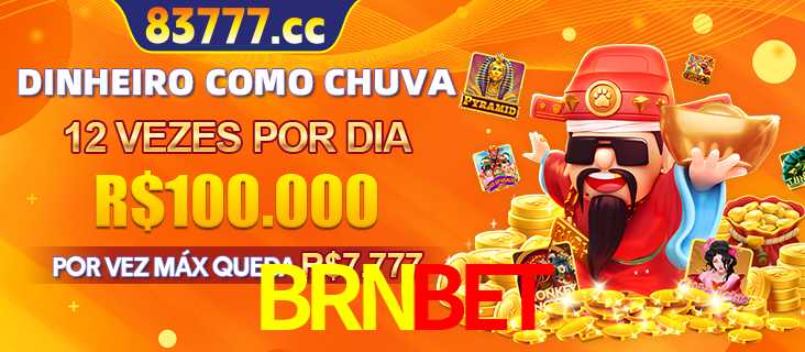 Banner do programa de recompensas Recomende para amigos do BRNBET, detalhando os bônus por convidar amigos, com prêmios que chegam a R$288.888.