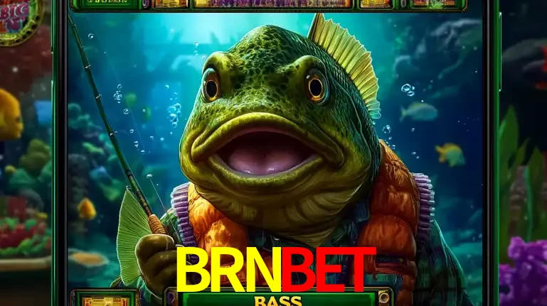 Personagem de peixe pescador do popular jogo de slot com tema de pescaria, uma das emocionantes opções de caça-níqueis para jogar e ganhar no cassino BRNBET.